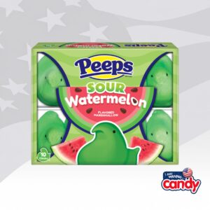 Peeps Sour Watermelon Chicks 10 Pack 3oz (85g)