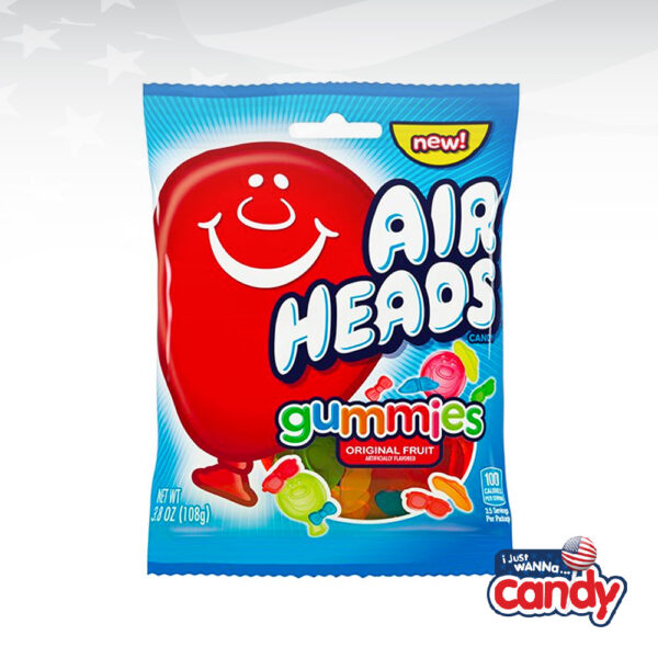 Airheads Gummies Fruit Peg Bag