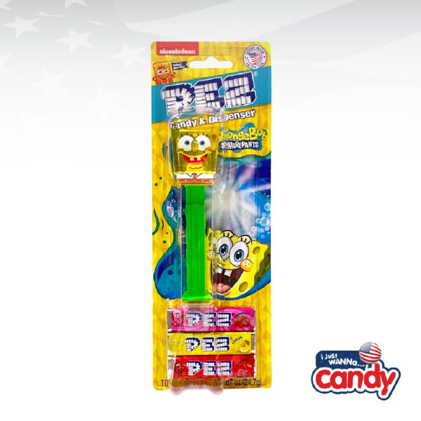 PEZ Spongebob Squarepants Blister Pack