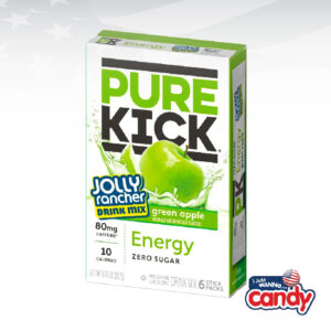 Pure Kick Jolly Rancher Energy Drink Mix Green Apple