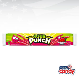 Sour Punch Strawberry Candy Straws