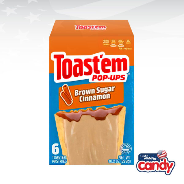 Toast Em POP UPS Frosted Brown Sugar Cinnamon Toaster Pastries