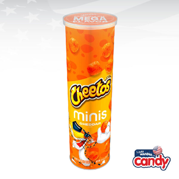 Cheetos Minis Cheddar Canister