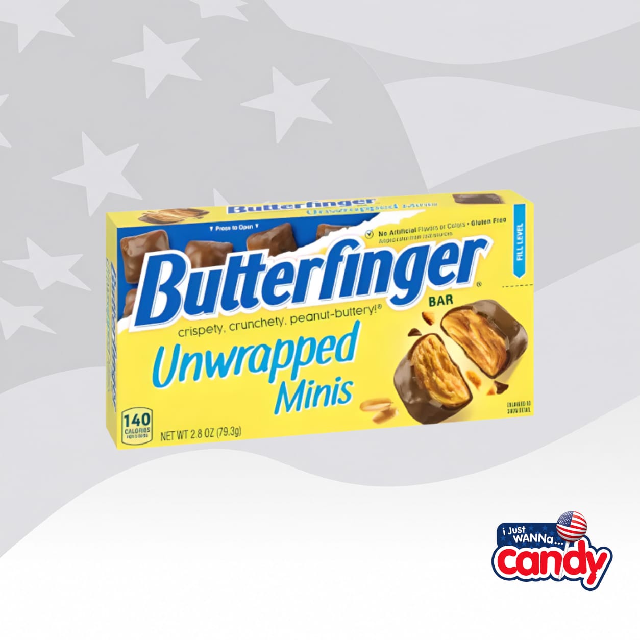 Butterfinger Unwrapped Minis 2.8oz (79.3g)