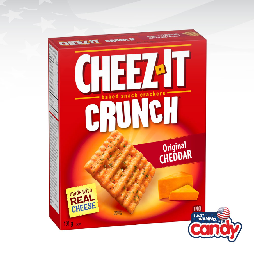 Cheez It Crunch Original Cheddar 191g (Canadian) IJustWannaCandy