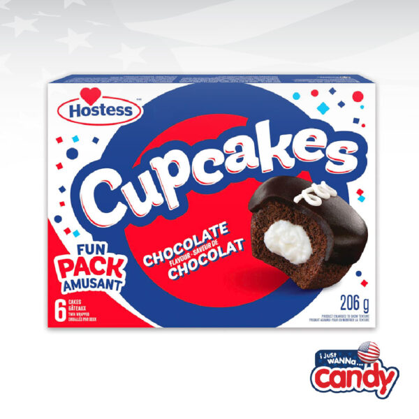 Hostess Chocolate Cupcakes 6 Pack