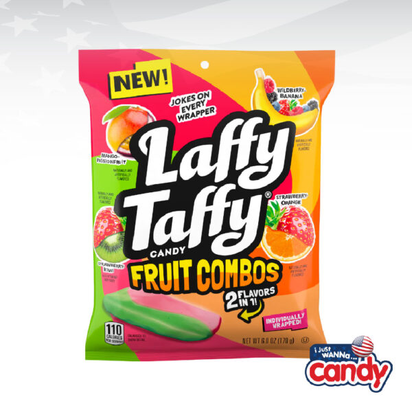Laffy Taffy Fruit Combos Peg Bag