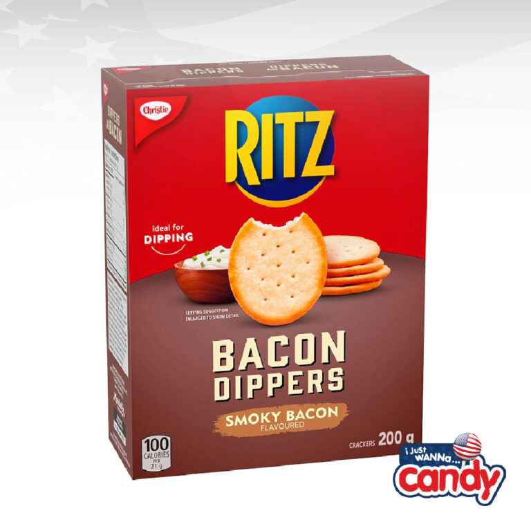 Ritz Bacon Dippers Cheddar Crackers (200g) Canada IJustWannaCandy