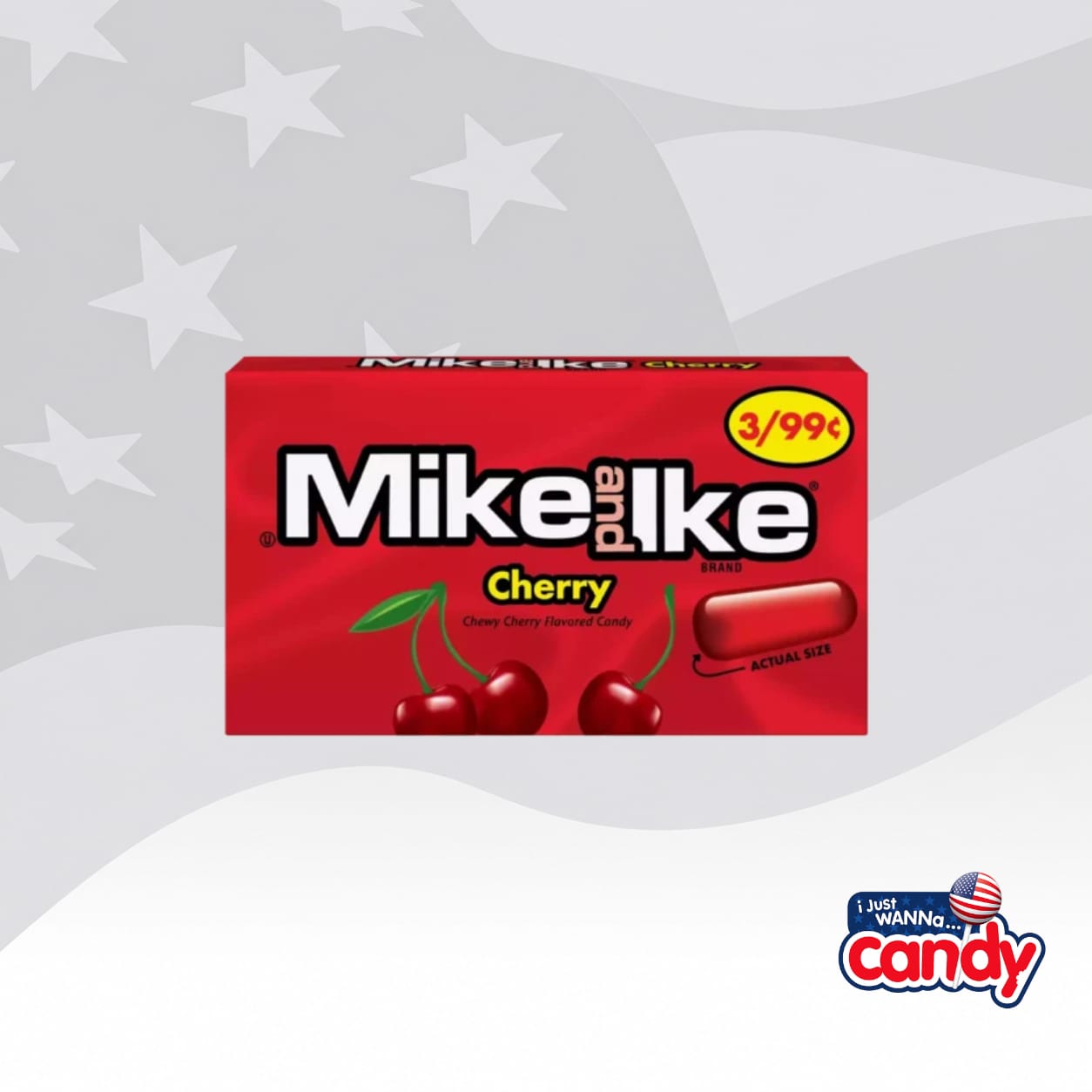 Mike & Ike Mini Cherry .78oz (22g)