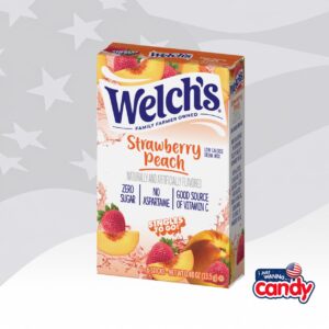 Welchs Strawberry Peach Singles To Go 0.46oz (13.1g)