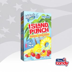 Wylers Light Singles To Go Island Punch Radical Lemon Berry 0.91oz (25.8g)