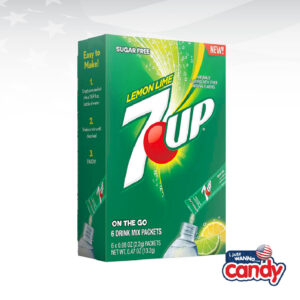 7up Power On The Go Lemon Lime Drink Mix