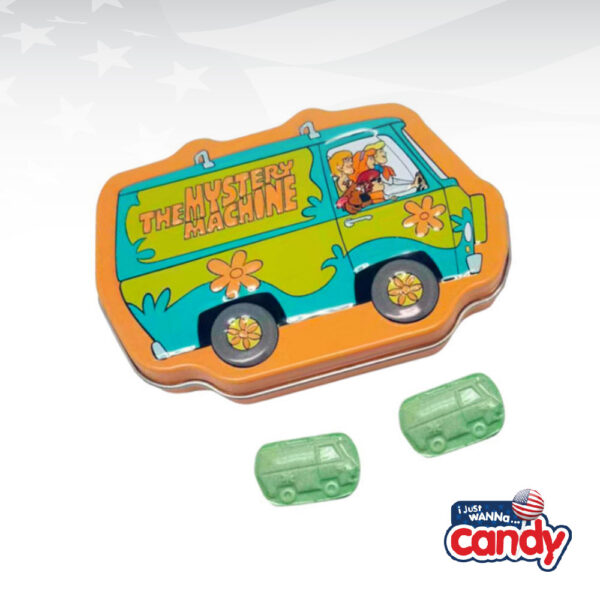 Boston America Scooby Doo Mystery Machine Sour Candy Tin