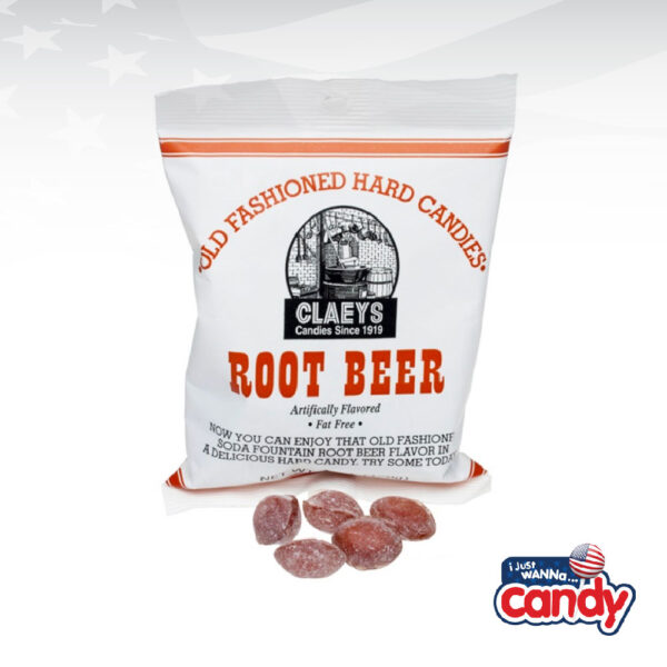 Claeys Old Fashioned Hard Root Beer Candy