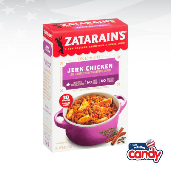 Zatarains Jerk Chicken Rice Dinner Mix 8oz (226g) - IJustWannaCandy