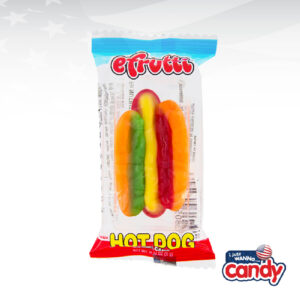 eFrutti Gummi Candy Hot Dog