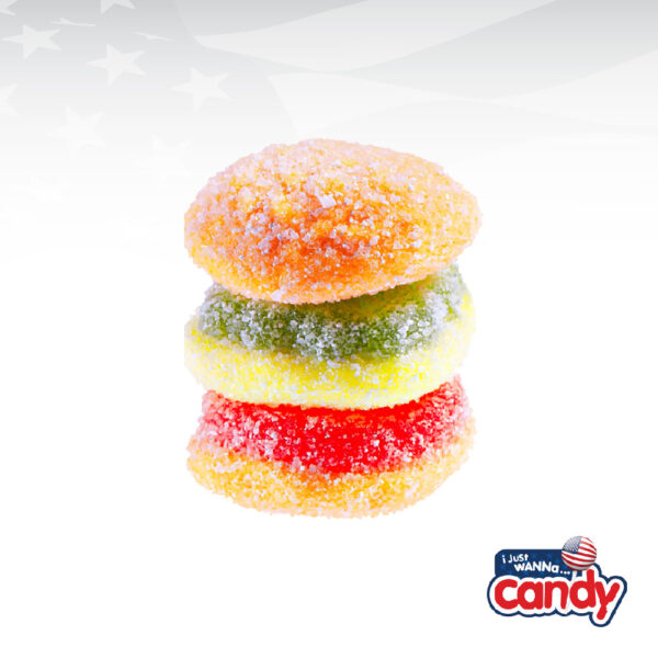 eFrutti Sour Gummi Candy Mini Burger