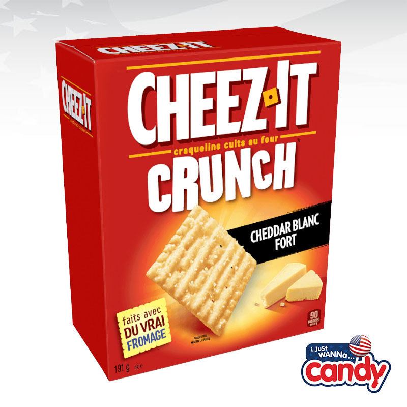 Cheez It Crunch Sharp White Cheddar 191g (Canadian) IJustWannaCandy