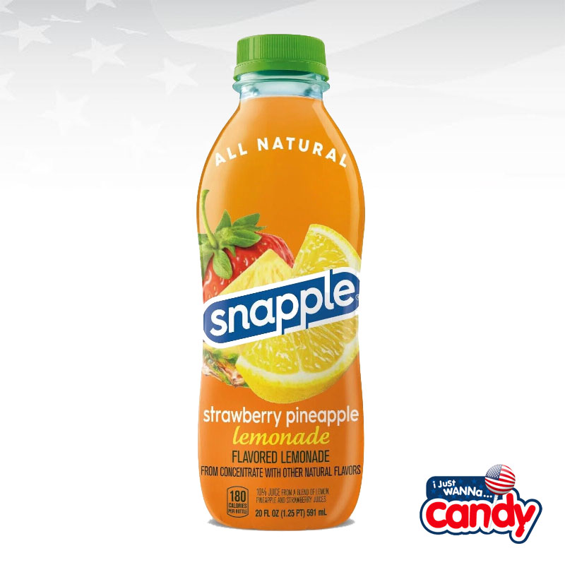 Snapple All Natural Strawberry Pineapple Lemonade 20oz (591ml