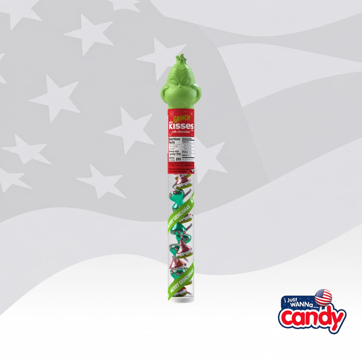 Hersheys Grinch Kisses 2.08oz (58g)