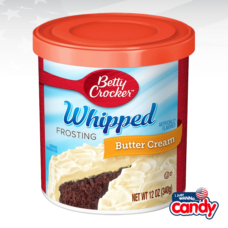 Betty Crocker Whipped Butter Cream Frosting 12oz (340g) IJustWannaCandy
