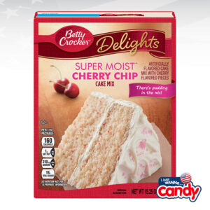 Betty Crocker Super Moist Cherry Chip Cake Mix 13.25oz (375g)
