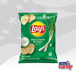 Lays Sour Cream & Onion Chips 1.5oz (42g)