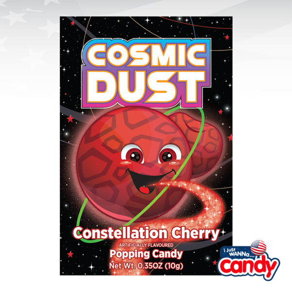 Cosmic Dust Constellation Cherry Popping Candy 0.35oz (10g)