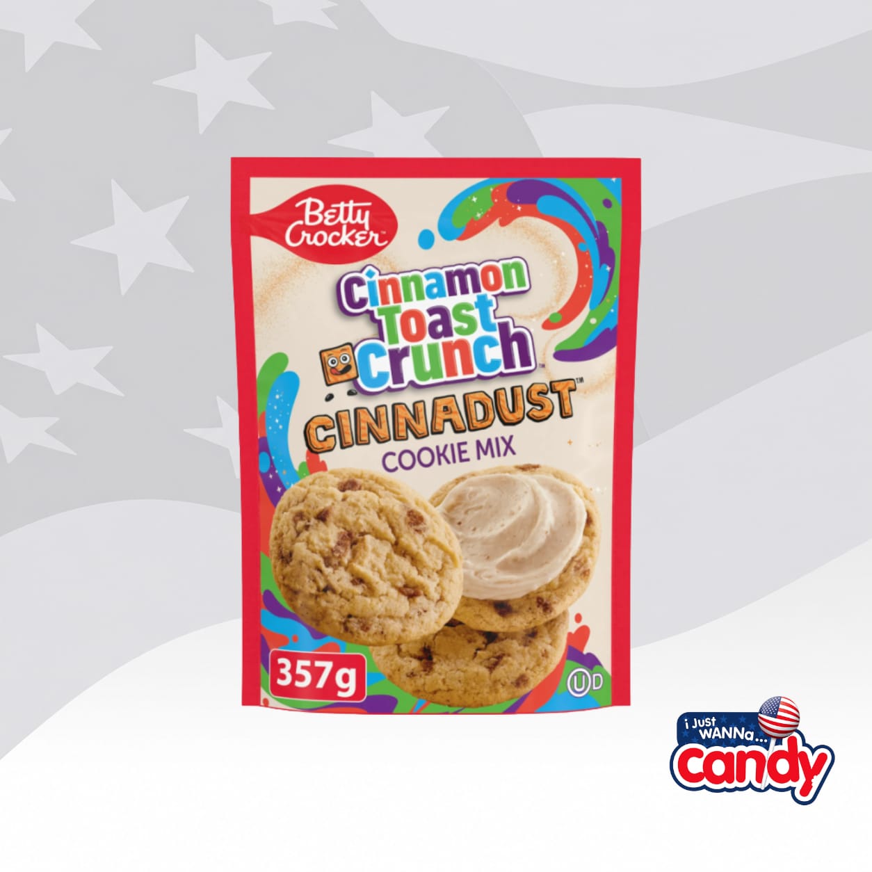 Betty Crocker Cinnamon Toast Crunch Cookie Mix 12.6oz (357g)