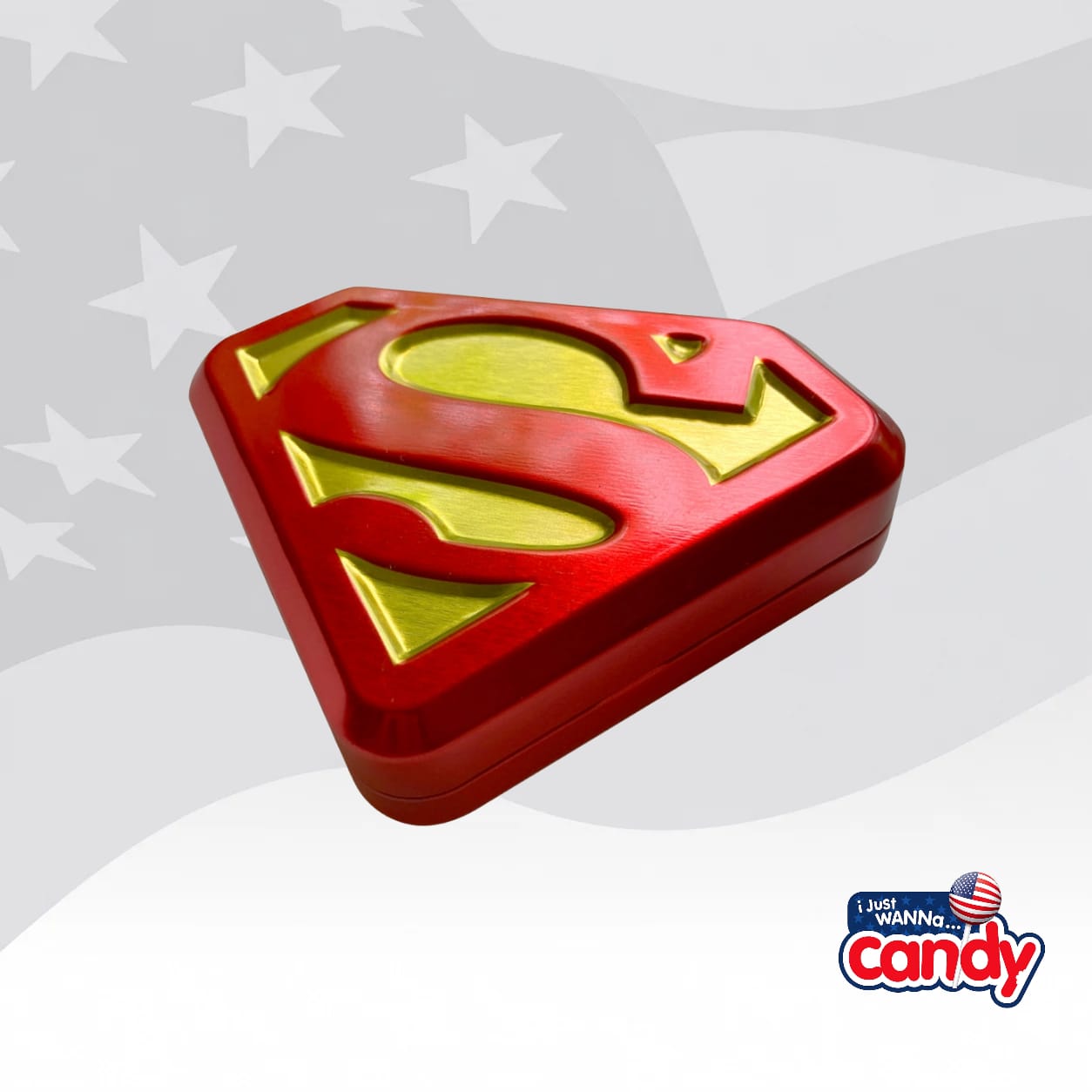 Boston America Superman S-Shield Candy Tin .6oz (17g)
