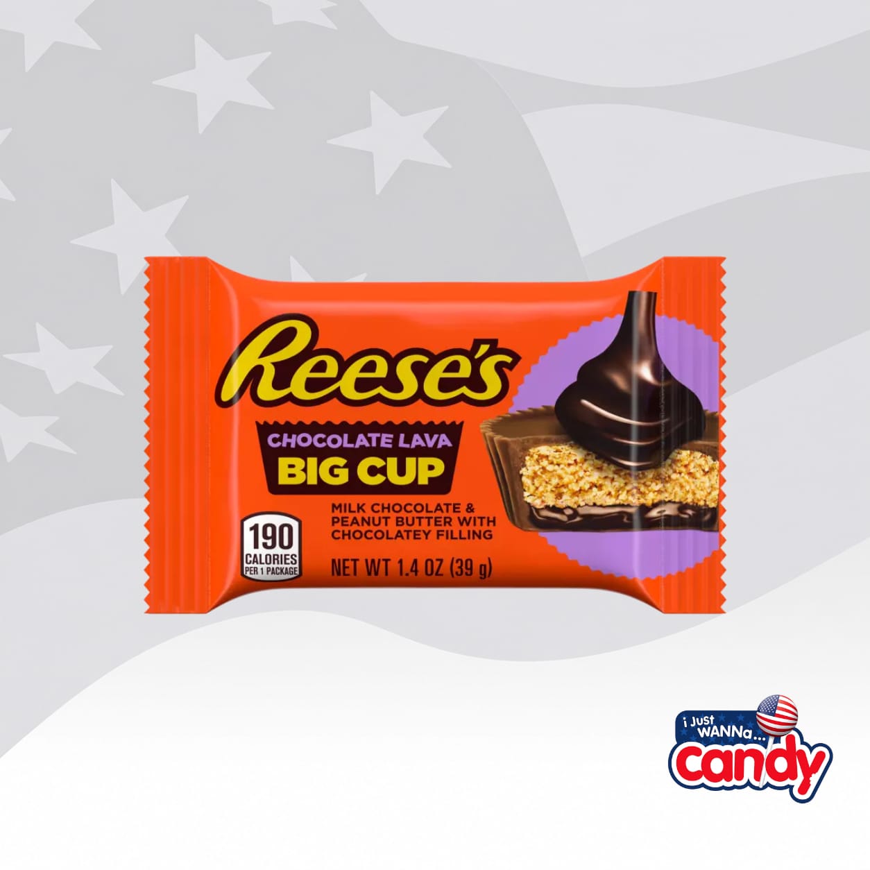 Reeses Big Cup Chocolate Lava 1.4oz (39g)