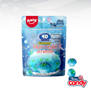 4D Gummy Mermaid Jewels by Amos 6oz (170g)
