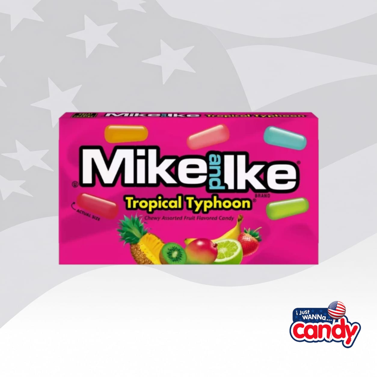 Mike & Ike Tropical Typhoon Theatre Box 4.25oz (120g)