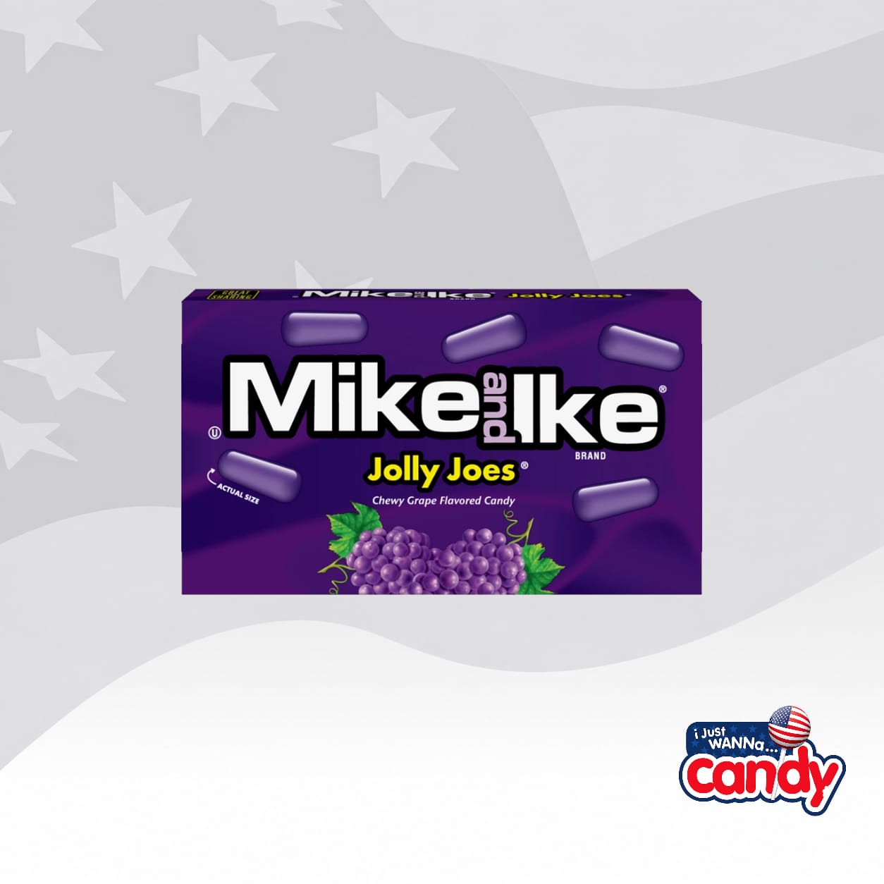 Mike & Ike Mini Jolly Joes Grape .78oz (22g)