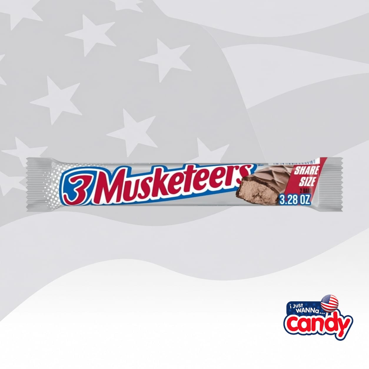 3 Musketeers Share Size Bar 3.28oz (93g)