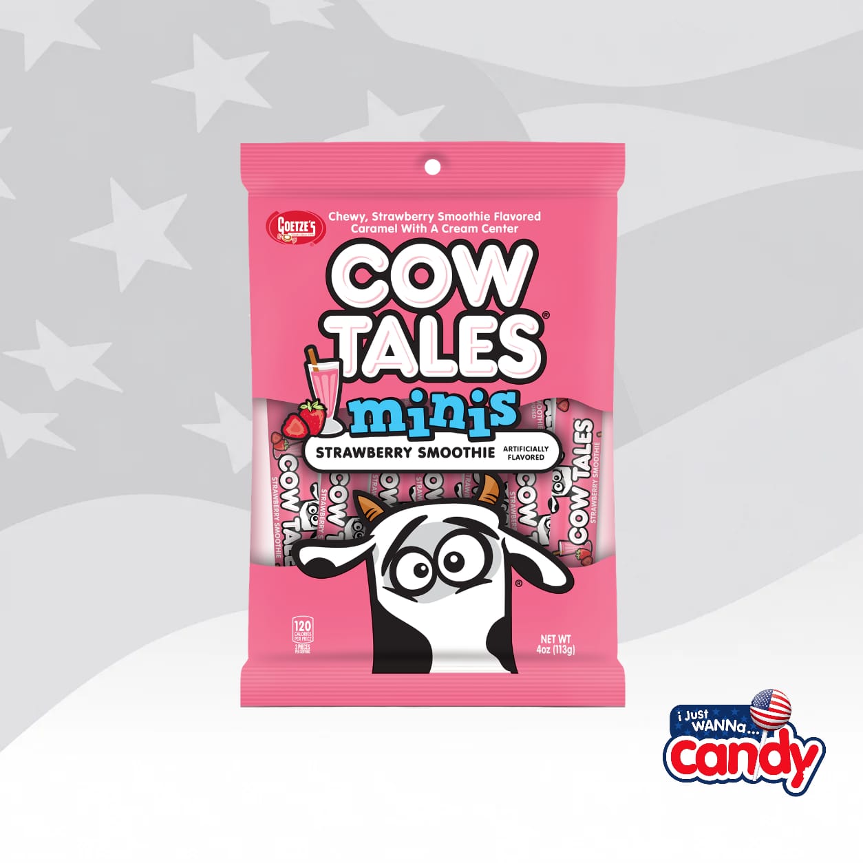 Cow Tales Strawberry Smoothie Minis 4oz (113g)