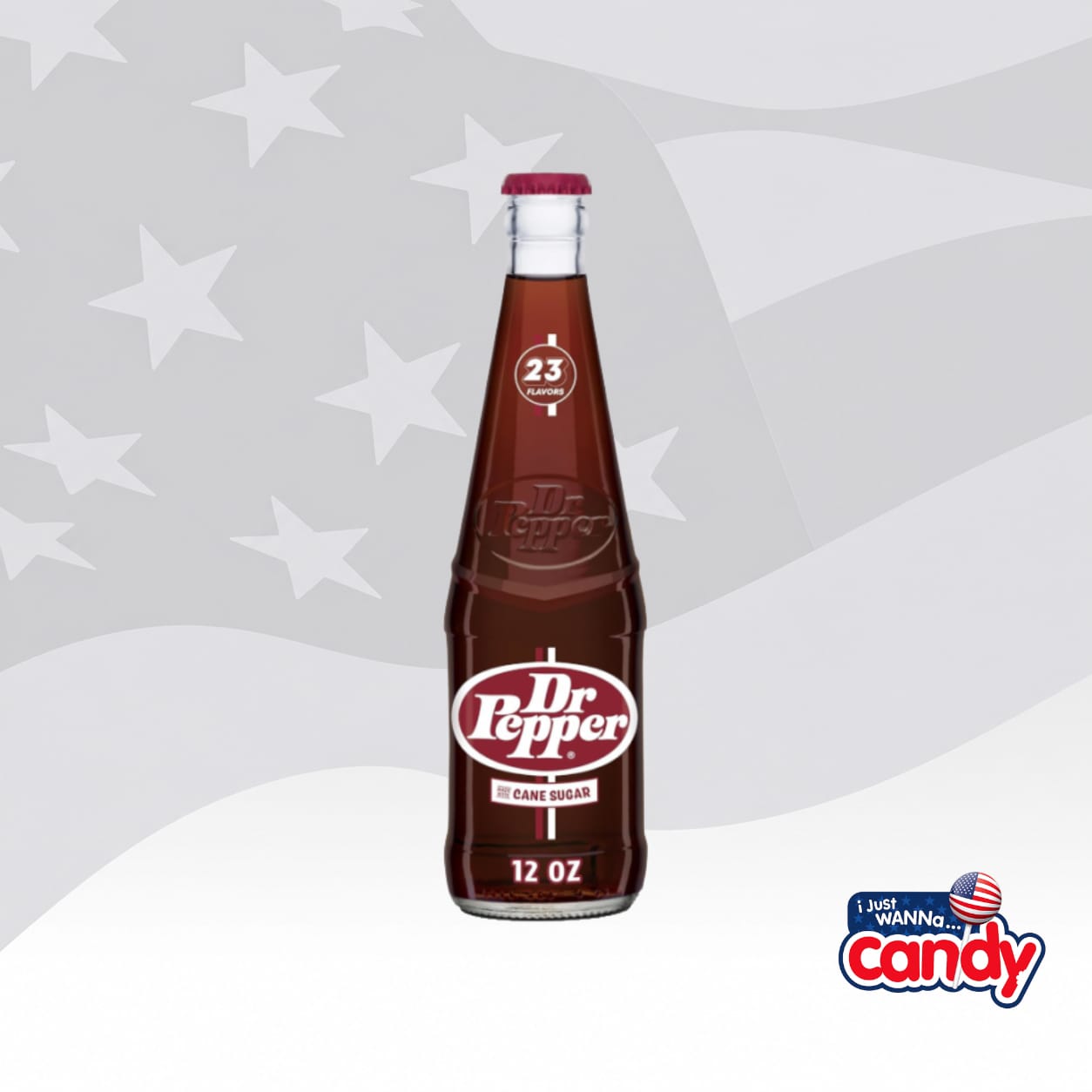 Dr Pepper Cane Sugar Bottle 12fl.oz (355ml)