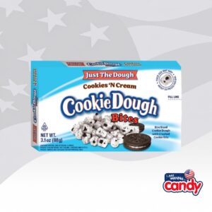 Cookie Dough Bites Just the Dough Cookies N Cream 3.1oz (88g)