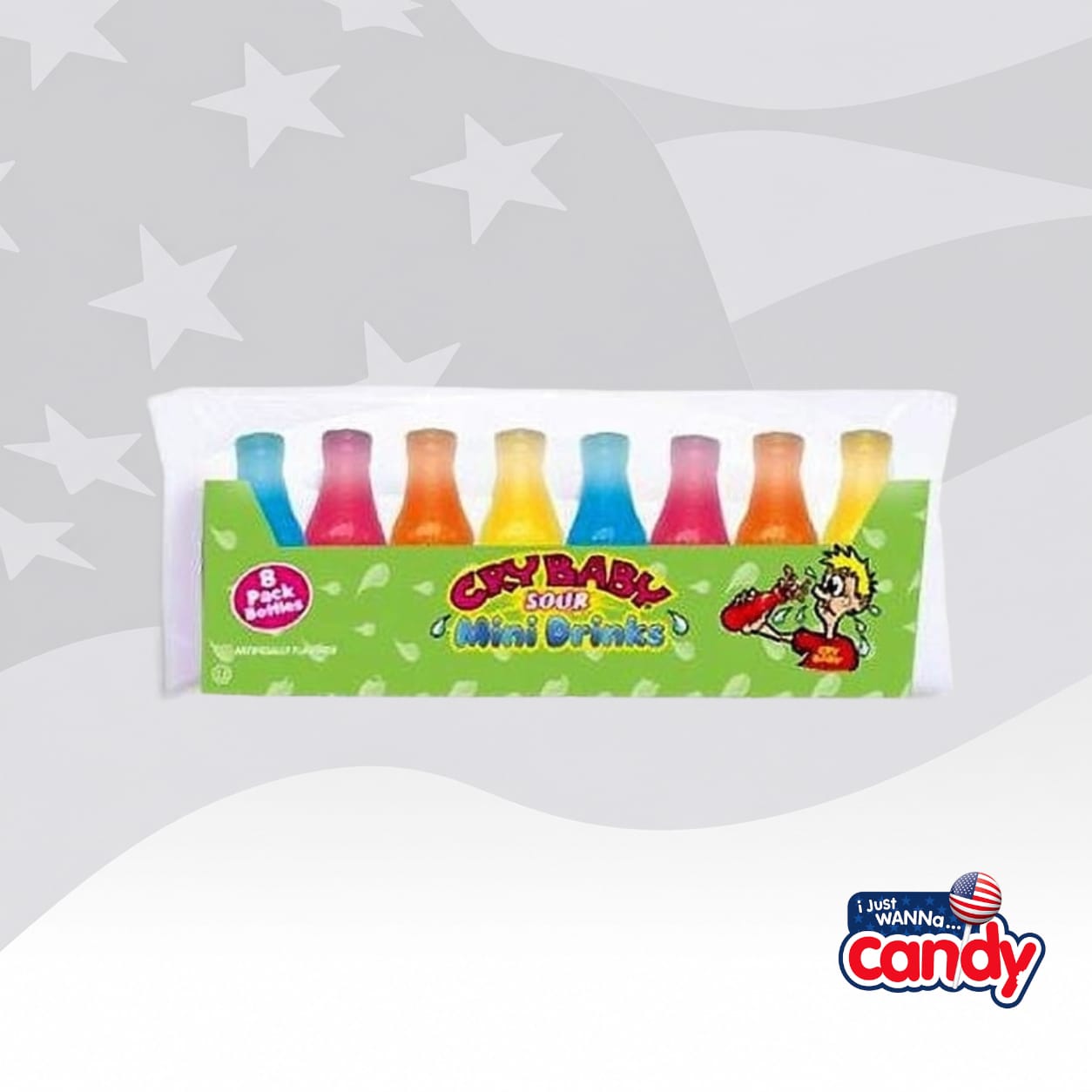 Nik-L-Nip Cry Baby Wax Bottles 8 Pack 2.79oz (79g)
