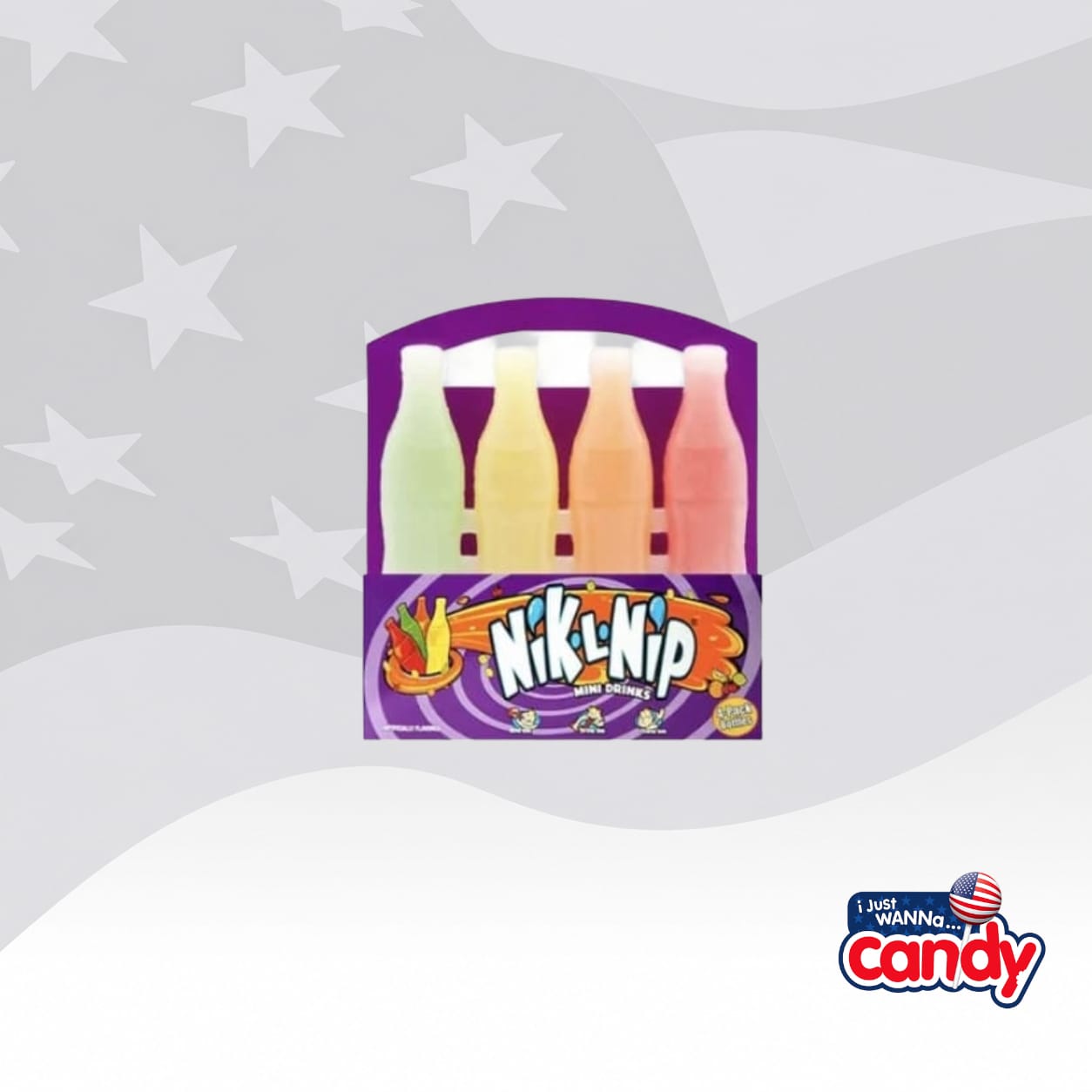 Nik-L-Nip Wax Bottles 4 Pack 1.39oz (39g)