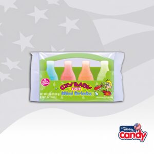 Nik-L-Nip Cry Baby Wax Bottles 4 Pack 1.36oz (39g)