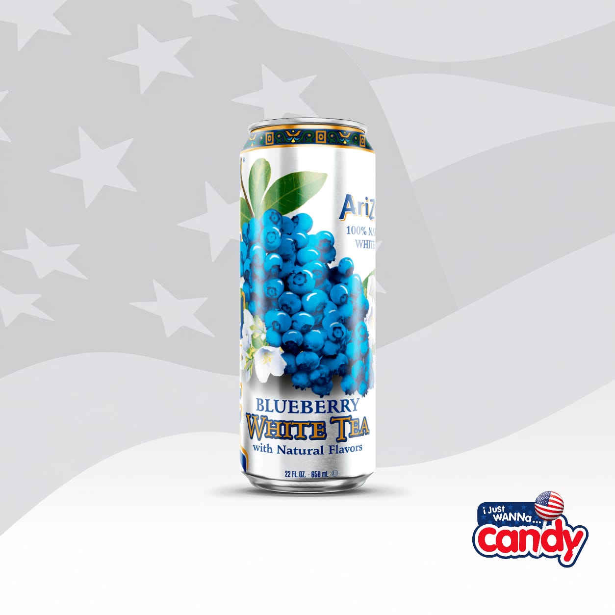 AriZona Blueberry White Tea 22fl.oz (650ml)