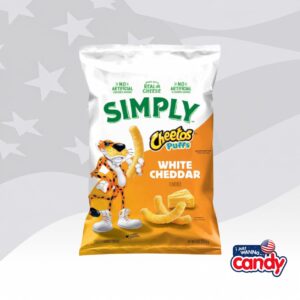 Simply Cheetos Puffs White Cheddar 8oz (226.8g)