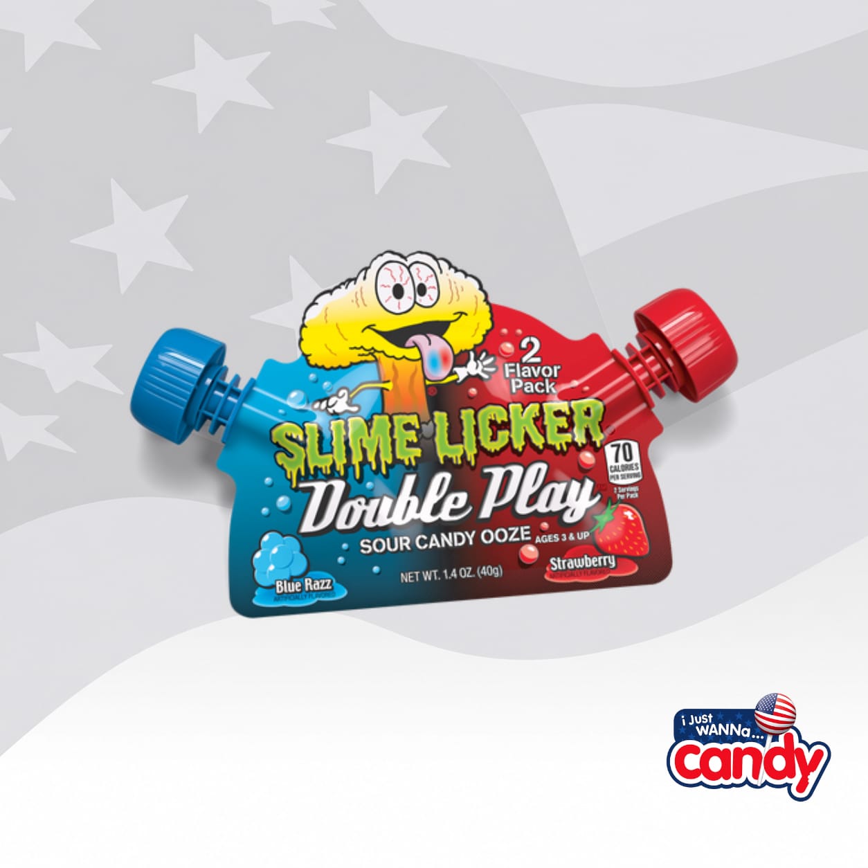 Toxic Waste Slime Licker Double Play Pouch (40g)
