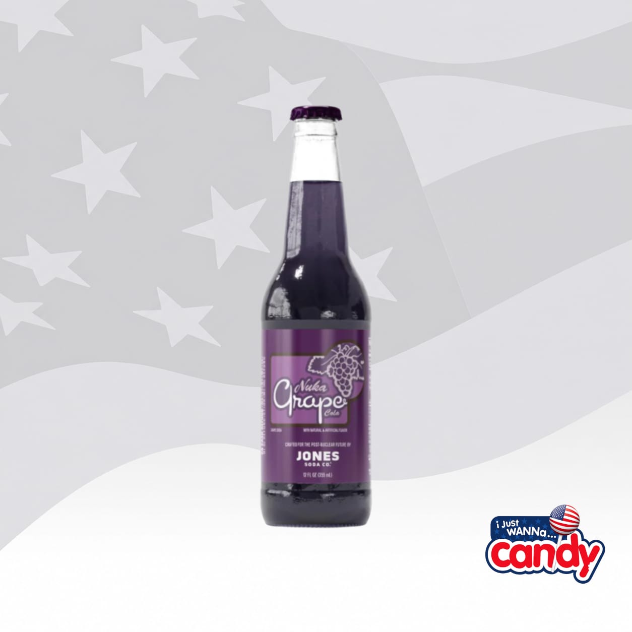 Jones Soda Nuka-Cola Grape 12fl.oz (355ml)