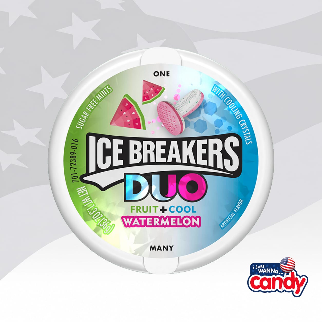 Ice Breakers DUO Watermelon Mints 1.3oz (36g)