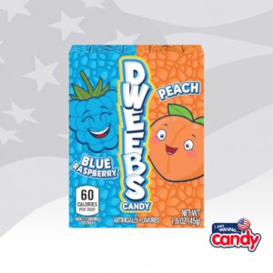 Dweebs Blue Raspberry And Peach (45g)