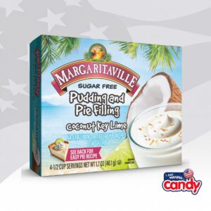 Margaritaville Sugar Free Coconut Key Lime Pudding Mix 1.7oz (48.1g)