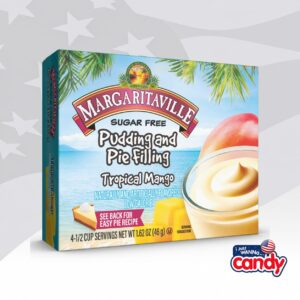 Margaritaville Sugar Free Tropical Mango Pudding Mix 1.62oz (46g)