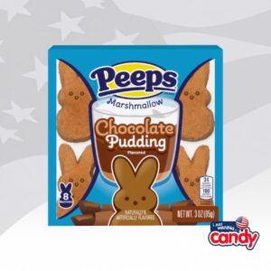 Peeps Chocolate Pudding Bunnies 8 Pack 3oz (85g)